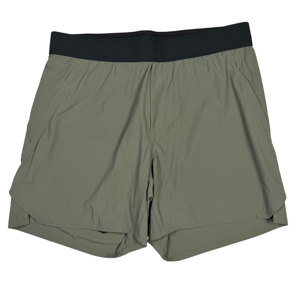 Ten Thousand Tactical Shorts Men's Small 5" OD Green Lined Internal Drawcord